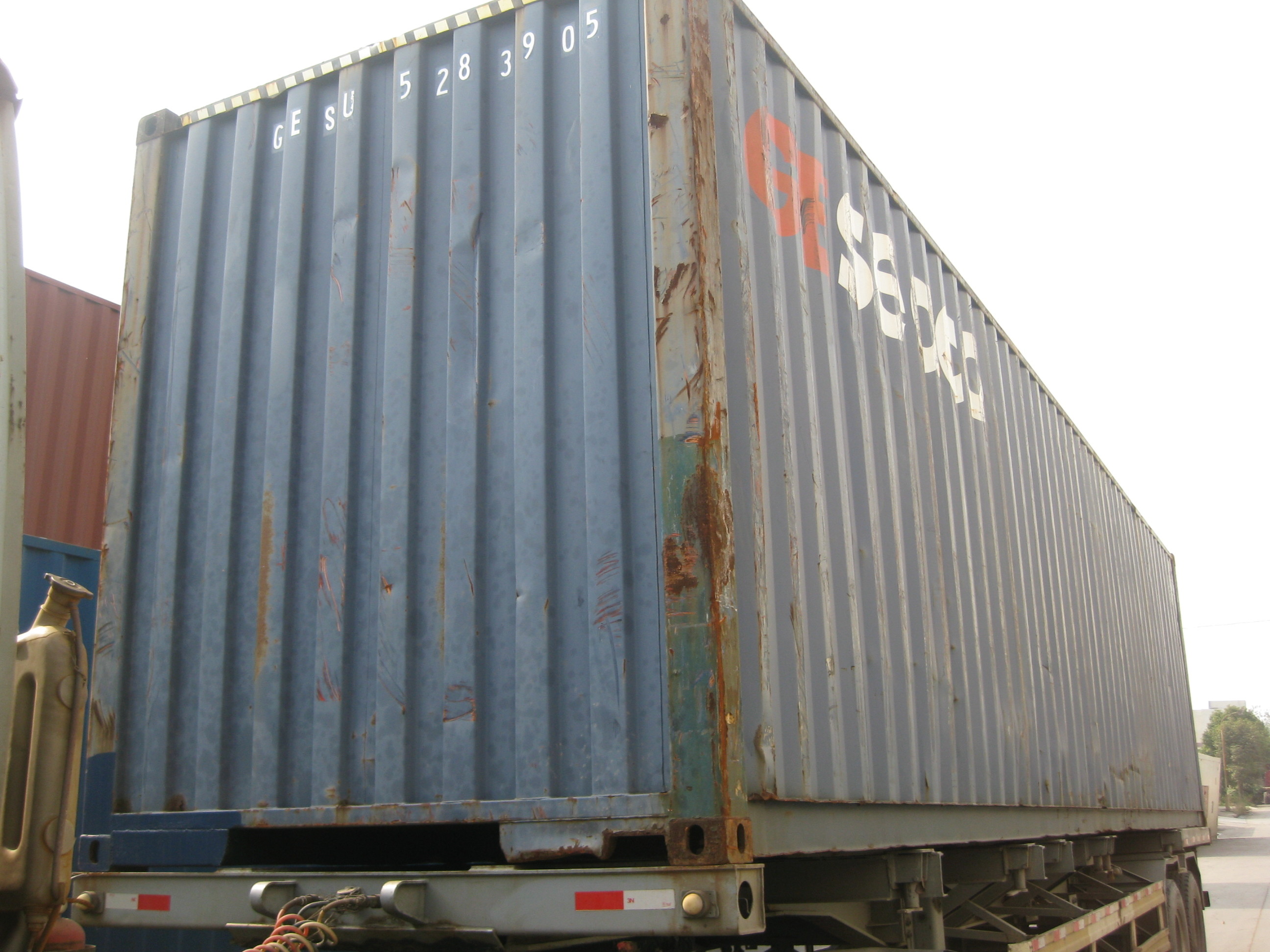 Used 40 HC Dry Transport Containers Dry Freight Container