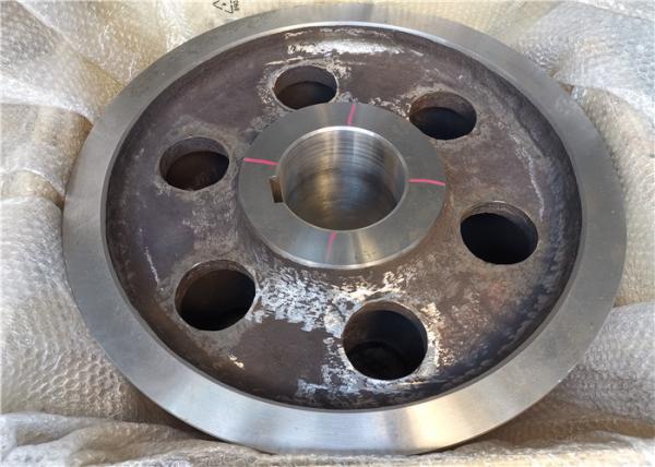 Buy cheap Finish Painting Carbon Steel Casting Products Carbon Steel Wheels Wear Resistant from wholesalers