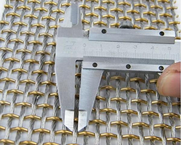 Buy cheap Stainless Steel Decoative Metal Architecture Mesh Stainless Steel Woven Wire Drapery from wholesalers