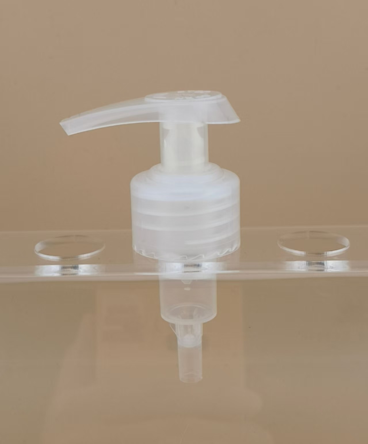 Clear White Skincare Lotion Pump K204-3 with Plastic PP Material and Certification