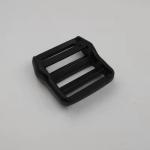 ODM 2.6mm Thick Plastic Slide Buckle Black 20mm Webbing Buckle