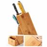 Buy cheap Multipurpose Bamboo Knife Storage Block , Wooden Knife Holder Phthalate Free from wholesalers