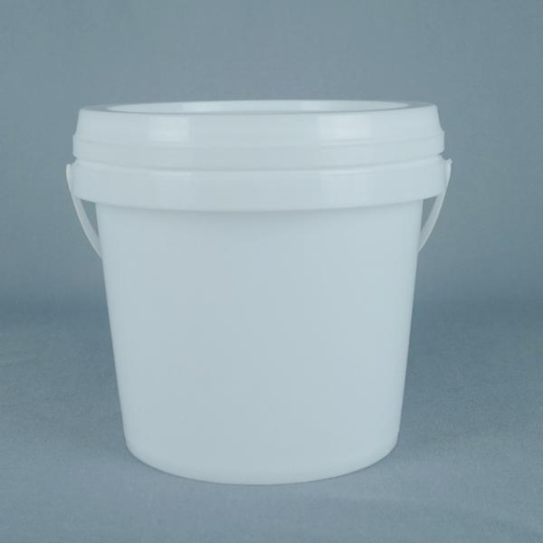 Buy cheap 5L Food Grade Round Plastic Container Leakproof With Lid And Handle from wholesalers
