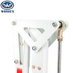 Red And White 180 Degree Folding Arm Alunimum Alloy For Parking Lot Barrier Gate