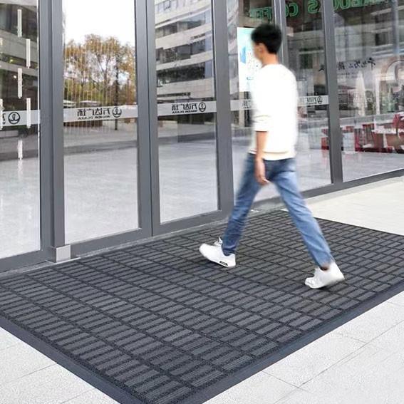 Buy cheap Outdoor Commercial Entryway Door Mat Interlocking Tiles Design 1.6 CM from wholesalers