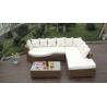 Buy cheap Home Lounge Sofa With Pillow , Synthetic Rattan Sleeper Sofa Bed from wholesalers