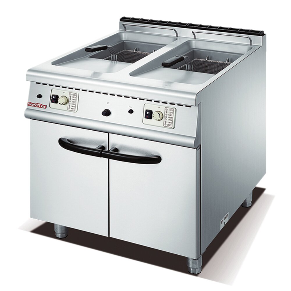 Commercial Kitchen Traditional Private Mold 4-Burner Gas Range with Gas Baking Oven