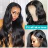 Buy cheap 250g Body Wave Glueless Full Lace Human Hair Wigs from wholesalers