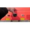 Buy cheap 3 Axles Semi 3mm Flatbed Container Trailer Mechanical Suspension from wholesalers