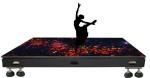 1000x500mm LED Panel Stage Background P3.91 Interactive Video Dance Floor