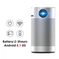 Buy cheap Outdoor Smart Android Projector Theater Wireless 1080P LED DLP Mini Projector product
