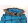 Buy cheap Ladies jacket Quality Coats Fashion Keep Warm Autumn And Winter blue lattice from wholesalers