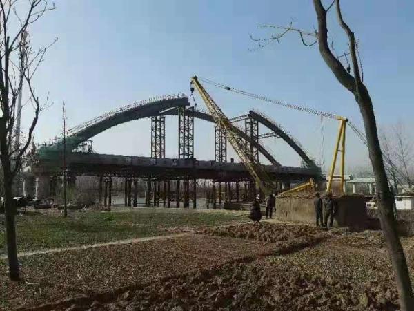 Buy cheap Steel Arch bridge , Steel Concrete Bidge , 30m ~180m, Heavy loading from wholesalers