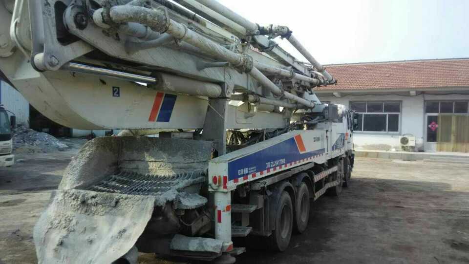 2013 Zoomlion 52m Used Concrete Pump Truck Concrete Boom Pump