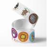 Buy cheap ECO Friendly Hot Glue 25mm Custom Sticker Labels For Children from wholesalers