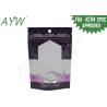 Buy cheap Cool Weed Baggies Odour Resistant With Zip Lock , Clear Window Small Plastic Bags For Seeds from wholesalers