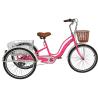 Buy cheap Oem Adult 20 Inch Tricycle Bicycles Three Wheel Hard Frame Air Tire from wholesalers