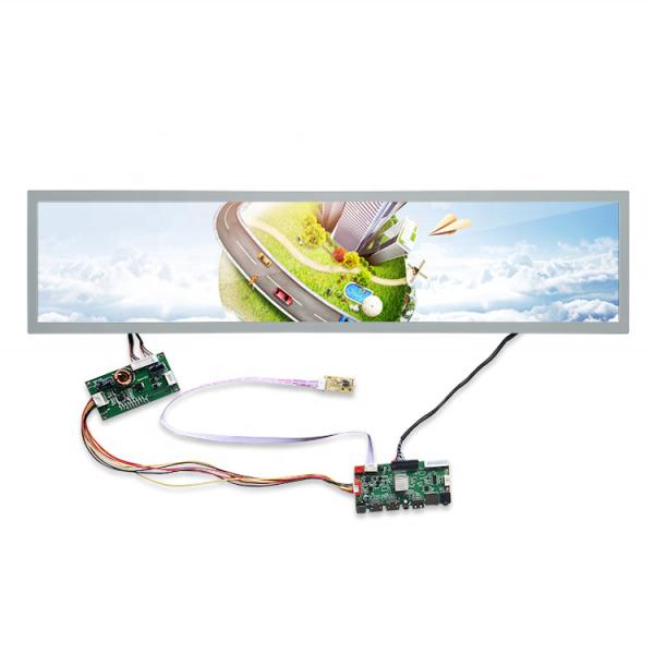 Buy cheap 1366x256 LVDS Sunlight Readable Touch Screen TFT LCD Display Panel 28 Inch from wholesalers