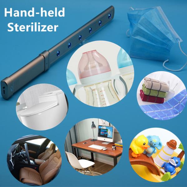 Buy cheap 1.8W Uvc Handheld Disinfection Lamp Household Disinfection Stick Eliminate Coronavirus Mite from wholesalers