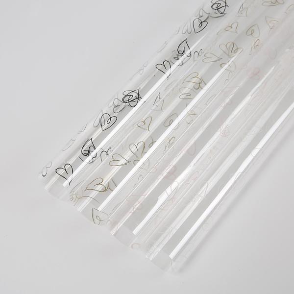 Buy cheap Clear OPP Florist Cellophane Wrap Roll 58cm*58cm Florist Clear Wrapping Paper from wholesalers