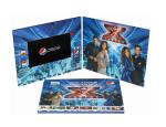 HD 1024 X 600 LED Video Brochure Flyer Folder Mailer Card For Wedding Invitation
