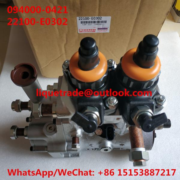 Buy cheap DENSO Genuine fuel pump 094000-0420, 094000-0424 for HINO E13C 22100-E0300, 22100-E0301, 22100-E0302 from wholesalers