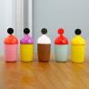 Buy cheap 300ml Cute Glass Water Bottle With Silicone Protective Sleeve For Children Drinking from wholesalers