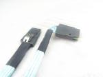 Black Self Lock Left Angle SFF8087 SAS Internal Cable