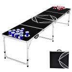 Outdoor Garden Bar Bistro Cafe Patio Party Portable Collapsible Metal Beer Pong