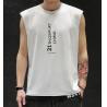 Buy cheap Oem Apparel Manufacturers Men'S Round Neck Loose Sleeveless Vest Print Vest T - Shirt from wholesalers