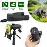 Buy cheap Bird Watching Zoom Monocular Mobile Telescope 10-30X50 HD Waterproof With Phone Holder Tripod from wholesalers