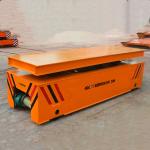 Hydraulic Lift Rail Transfer Trolley