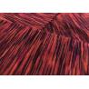 Buy cheap 190GSM Stretchy Weft Knitting Fabric 100 Polyester Microfiber For Yoga Clothes Heather Red from wholesalers