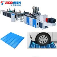 Buy cheap Plastic Recycling Corrugated Roof Sheet Making Machine Easy Installation product