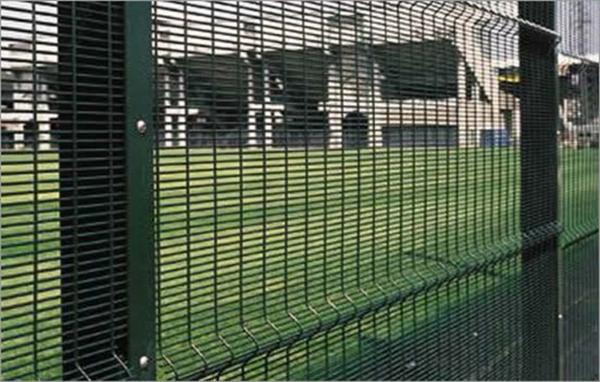 Buy cheap Curved Metal Steel 358 Mesh Anti Climb Security Fencing Powder Coated Customized from wholesalers