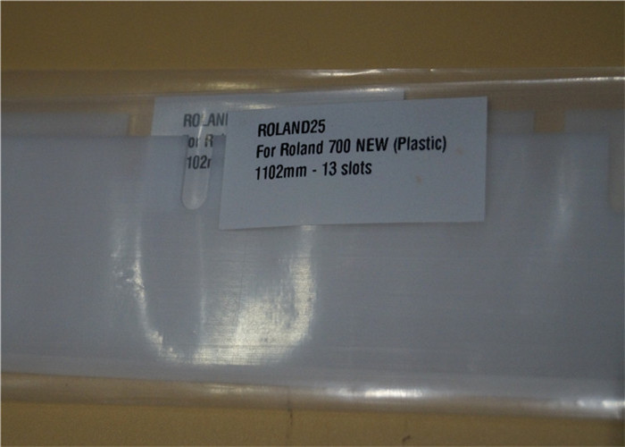 1102mm Length 13 Slots Wash Up Blades , Man Roland Press Parts Large Stock