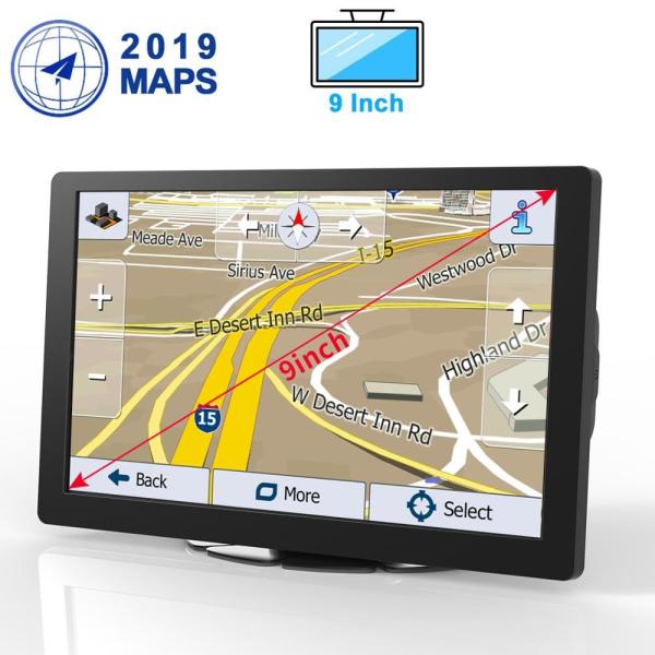 Buy cheap 9 Inch WDR GPS Navigation Dash Cam Night Vision Truck Sat Nav from wholesalers
