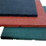 Rubber Horse Stable Mats Heavy Duty 500 X 500 X 30mm Equine Hammer Top Strong