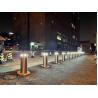 Buy cheap Mitred Top Automatic Rising Bollards With LED Lights from wholesalers