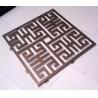 Buy cheap ISO9001 Laser Cut Panel 2mm-10mm Metal Screen Panels For Exterior Decoration from wholesalers