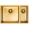 Buy cheap Nano PVD Gold Undermount Stainless Steel Kitchen Sink Without Faucet from wholesalers