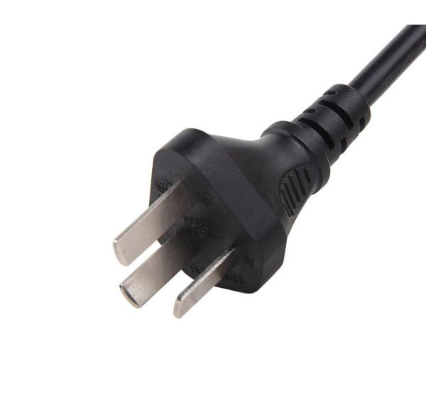 Buy cheap 6.8mm 3 Pin Plug Power Cord , 10A 250V China AC Power Cord Customized Color from wholesalers