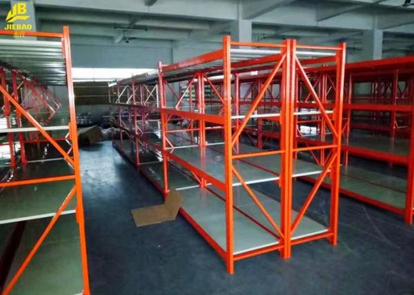 Buy cheap Industrial Storage Narrow Aisle Used Heavy Duty Steel Racks Blue Customers Size from wholesalers