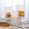 Buy cheap Kraft Paper Food Zipper Packaging Bag Paper Bread Loaf Bag with Clear Window from wholesalers