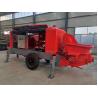 Buy cheap Electric Concrete Pumping Equipment , 6200kg Mini Concrete Pump Machine from wholesalers