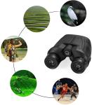 High Powered 12x25 Compact Binoculars For Adults Kids Bird Watching Hunting