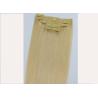 Buy cheap Unprocessed Raw Clip In Human Hair , Grade 7A Virgin Hair from wholesalers