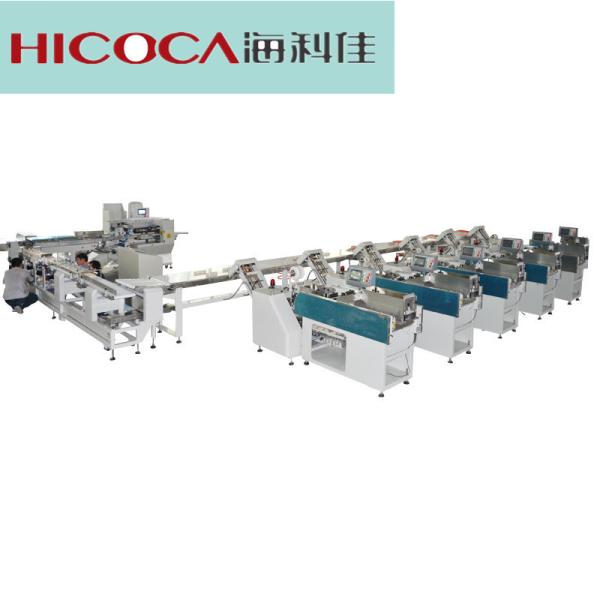 Buy cheap Horizontal Pillow Type Noodles Packing Machine For Weighting Outputting Filling from wholesalers