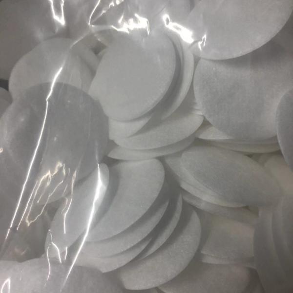 Circular Bacterial Viral Filter Paper 30l/min Flow Rate 50mm Diameter 121℃ Max