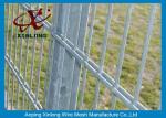 Double Green Pvc Coated Wire Mesh Fencing For Country Border XLS-05